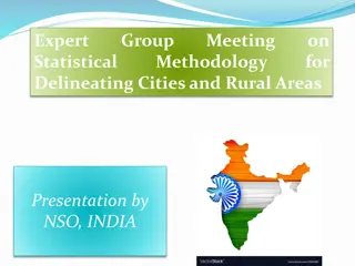 Urban and Rural Classification Methodology in India