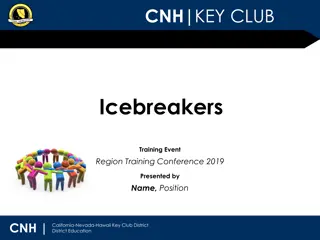 Fun Icebreaker Activities for Key Club Events