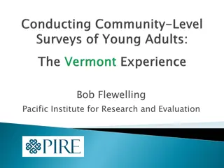 Enhancing Substance Use Data Collection for Community Evaluation