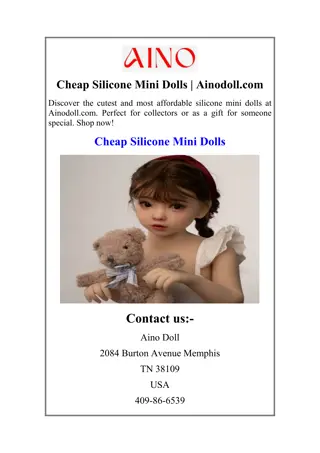 Cheap Silicone Mini Dolls  Ainodoll.com