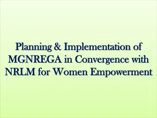 Empowering Women Through Convergence of MGNREGA and NRLM for Rural Development