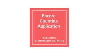 Election Commission of India - Infrastructure and Operations Guidance