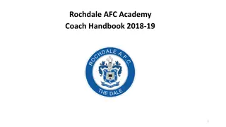 Rochdale AFC Academy Coach Handbook 2018-19