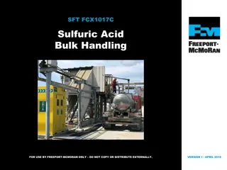 Sulfuric Acid Bulk Handling Training Program