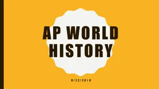 AP World History Interactions in Early Urban Societies