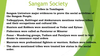 Social Structure and Cultural Life in Sangam Society