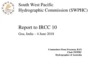 South West Pacific Hydrographic Commission Report 2018