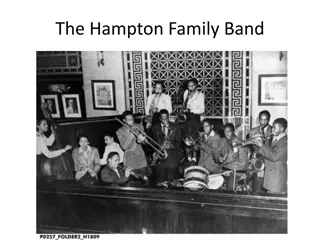 The Hampton Family Band and Billie Holiday's 