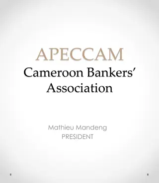 Overview of Banking Landscape in Cameroon