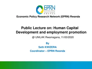 Enhancing Human Capital Development and Job Creation in Rwanda