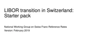 LIBOR Transition in Switzerland: Starter Pack Overview