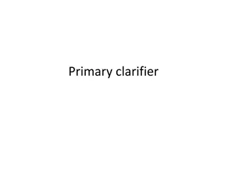 Primary Clarifiers and Surface Area Calculations