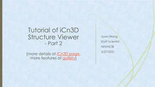 Comprehensive Guide to iCn3D Structure Viewer Features