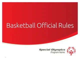 Basketball Official Rules and Guidelines Program Overview