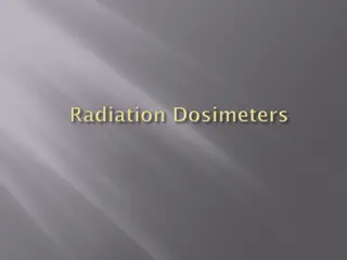 Radiation Dosimeters for Occupational Exposure Monitoring