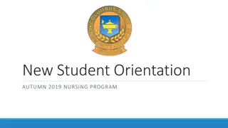 Columbus State Nursing Program - Autumn 2019 Overview