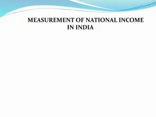 National Income Measurement in India