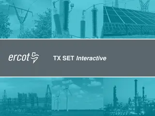 Texas Standard Electronic Transactions (TX.SET) Overview