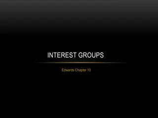 Role of Interest Groups in Politics