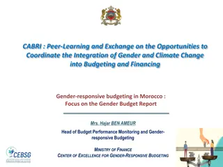 Gender-Responsive Budgeting in Morocco: 20 Years of Experience and Future Directions