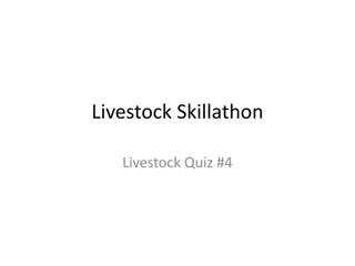 Livestock Skillathon Quiz Questions