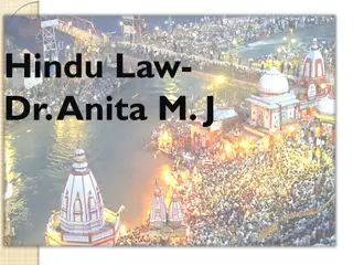 Hindu Joint Family and Partition Laws in India