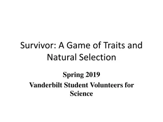 Explore the Science of Natural Selection and Traits