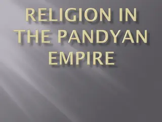 Hinduism Flourishing in the Pandyan Empire