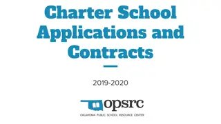 Guide to Charter School Applications and Contracts 2019-2020