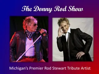 The Donny Rod Show - Michigan's Premier Rod Stewart Tribute Artist