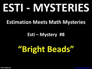 Esti Mysteries: Mystery #8 - Bright Beads