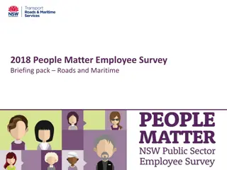 Insights from 2018 People Matter Employee Survey at Roads and Maritime