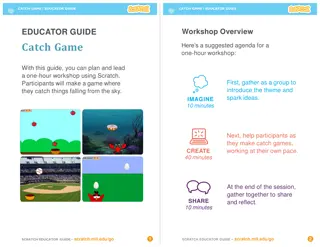 Catch Game Educator Guide Workshop Overview