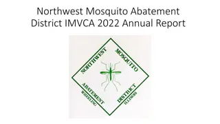 Northwest Mosquito Abatement District IMVCA 2022 Annual Report