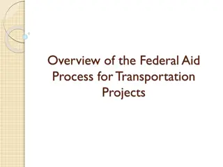 Federal Aid Process for Transportation Projects Overview