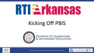 Effective Kick-Off Planning for PBIS Implementation