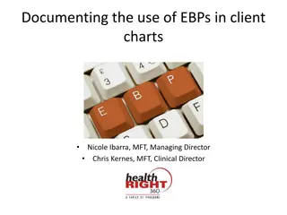 Effective Documentation of Evidence-Based Practices in Client Charts