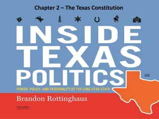 Evolution of the Texas Constitution: From Independence to Modern Principles