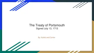 The Treaty of Portsmouth: Agreement and Impact