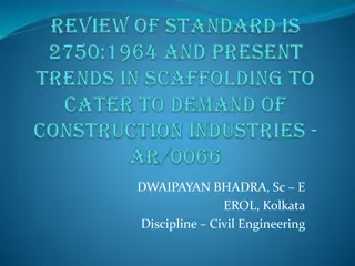 Enhancing Safety and Efficiency in Scaffolding Practices for Construction Industry