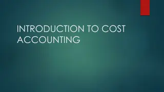 Cost Accounting Fundamentals