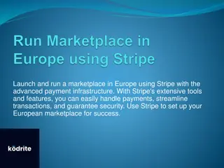 Run Marketplace in Europe using Stripe