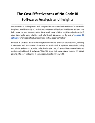 The Cost-Effectiveness of No-Code BI Software_ Analysis and Insights