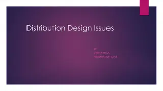 Understanding Distribution Design Issues in Databases