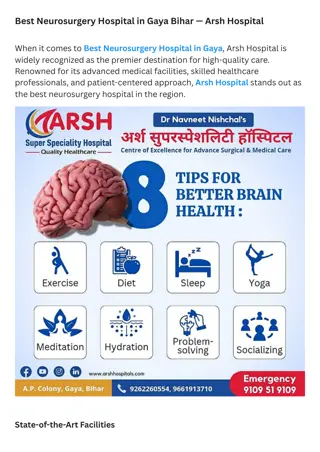 Best Neurosurgery Hospital in Gaya Bihar — Arsh Hospital