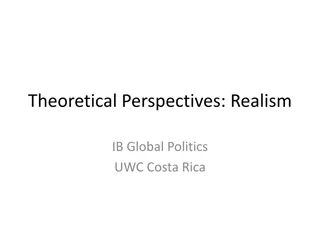 Understanding Structural Realism in Global Politics