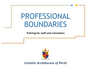 Professional Boundaries Training and Examples