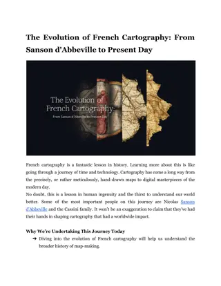 The Evolution of French Cartography: From Sanson d'Abbeville to Present Day