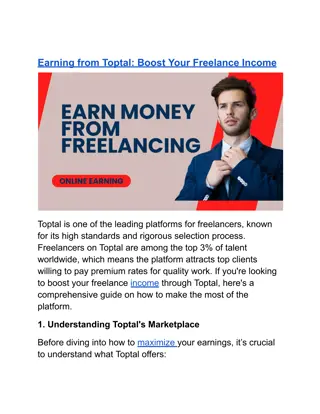 Support Your Independent Pay on Toptal: Demonstrated Tips for Progress