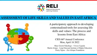 Assessing Life Skills and Values in East Africa: A Participatory Approach